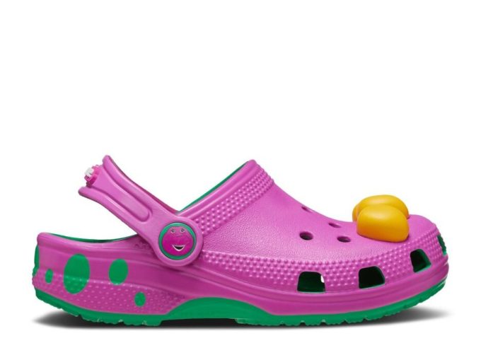 Barney x Classic Clog Kids Barney x Classic Clog Kids
