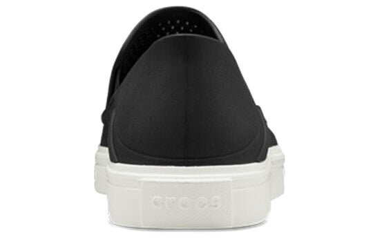 Crocs Athleisure Casual Sports Shoe Black White 202363-066 Crocs Athleisure Casual Sports Shoe Black White 202363-066