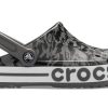 Crocs Bayaband Beach Gray Black Sandals “Grey Black” 206232-0DY Crocs Bayaband Beach Gray Black Sandals “Grey Black” 206232-0DY