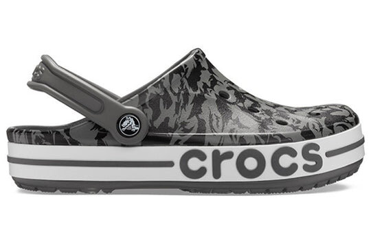 Crocs Bayaband Beach Gray Black Sandals “Grey Black” 206232-0DY Crocs Bayaband Beach Gray Black Sandals “Grey Black” 206232-0DY