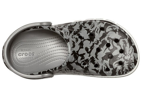 Crocs Bayaband Beach Gray Black Sandals “Grey Black” 206232-0DY Crocs Bayaband Beach Gray Black Sandals “Grey Black” 206232-0DY