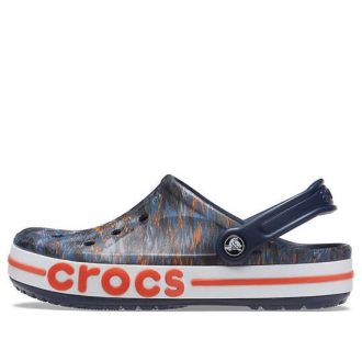 Crocs Bayaband Printing Sandals Deep Blue 205840-4SC