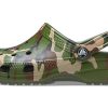 Crocs Beach Army Green Camouflage Sandals 206454-3TC