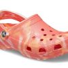 Crocs Beach Orange Marble Sandals 206867-6SN