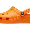 Crocs Beach Unisex Bright Orange Sandals 10001-83A