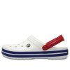 Crocs Beach Unisex White Blue Sandals “White Blue” 11016-11I