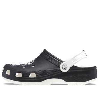 Crocs Brooklyn Nets Classic Clogs “Black White” 208651-103