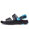 Crocs Classic All-Terrain Sandal “Black Light Blue” 207711-0ZQ