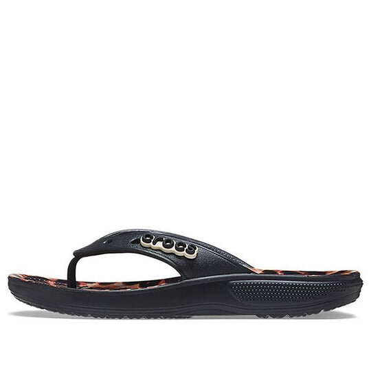 Crocs Classic animal Flip-Flops Unisex Leopard print “Black Leopard” 207872-0CU Crocs Classic animal Flip-Flops Unisex Leopard print “Black Leopard” 207872-0CU