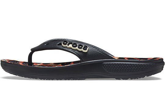 Crocs Classic animal Flip-Flops Unisex Leopard print “Black Leopard” 207872-0CU Crocs Classic animal Flip-Flops Unisex Leopard print “Black Leopard” 207872-0CU