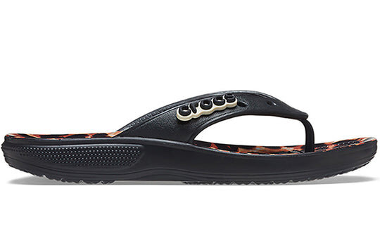 Crocs Classic animal Flip-Flops Unisex Leopard print “Black Leopard” 207872-0CU Crocs Classic animal Flip-Flops Unisex Leopard print “Black Leopard” 207872-0CU