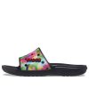 Crocs Classic Bubble Block Slides “Black Multi” 207408-0C4