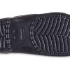Crocs Classic Casual Fashion Unisex Black Blue Slippers 207680-066