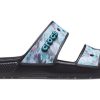 Crocs Classic Casual Unisex Blue Black Slippers 207283-988