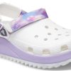 Crocs Classic Casual Unisex White Purple Sandals “White Purple” 207772-577