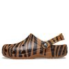 Crocs Classic clog Animal Printing Beach Tiger Stripes Yellow Sandals 206676-2ZF Crocs Classic clog Animal Printing Beach Tiger Stripes Yellow Sandals 206676-2ZF