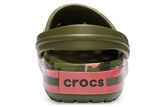 Crocs Classic Clog Beach Sandals Green Pink 205579-3S9 Crocs Classic Clog Beach Sandals Green Pink 205579-3S9