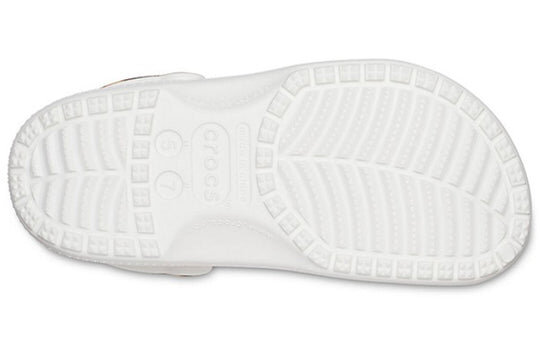 Crocs Classic Clog Beach Sandals Leopard print White 206638-1D1 Crocs Classic Clog Beach Sandals Leopard print White 206638-1D1