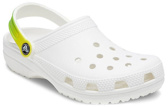 Crocs Classic Clog Beach Sandals White Gradient Green 206638-1DC Crocs Classic Clog Beach Sandals White Gradient Green 206638-1DC