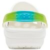 Crocs Classic Clog Beach Sandals White Gradient Green 206638-1DC Crocs Classic Clog Beach Sandals White Gradient Green 206638-1DC