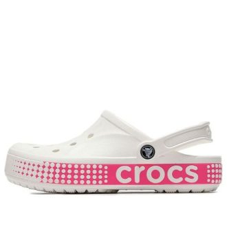 Crocs Classic Clog Breathable Non-Slip Shoe Pink White 206852-100