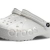 Crocs Classic Clog Breathable Sandals White Unisex 10126-100 Crocs Classic Clog Breathable Sandals White Unisex 10126-100