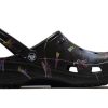 Crocs Classic Clog Casual Breathable Beach Shoes Black Unisex 206868-001