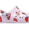 Crocs Classic Clog Casual Unisex Pink Strawberry Sandals 206230-6GD