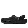 Crocs Classic Clog Cozy Breathable Beach Sandals Black 207142-001