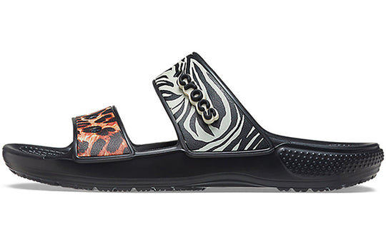 Crocs Classic Clog Cozy Unisex Black Multi-Color Slippers “Black” 207847-0C4 Crocs Classic Clog Cozy Unisex Black Multi-Color Slippers “Black” 207847-0C4