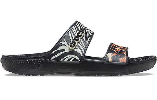 Crocs Classic Clog Cozy Unisex Black Multi-Color Slippers “Black” 207847-0C4 Crocs Classic Clog Cozy Unisex Black Multi-Color Slippers “Black” 207847-0C4