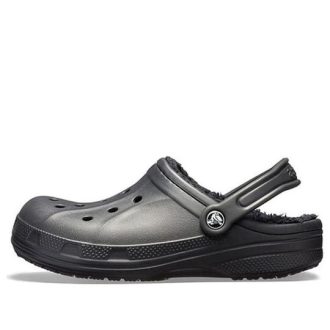 Crocs Classic Clog Crocs Stay Warm Wear-Resistant Sports Unisex Black Sandals 16244-060