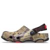 Crocs Classic Clog Desert Camouflage Beach Unisex Black Brown Sandals 207305-088