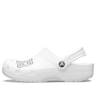 Crocs Classic Clog Logo “White” 206450-103