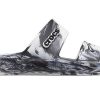 Crocs Classic Clog Marble Beach Sports Slippers Unisex White Black 207701-103