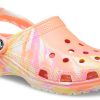 Crocs Classic Clog Marble Beach Sports Unisex Red Multi-Color Sandals “Red” 206867-83F Crocs Classic Clog Marble Beach Sports Unisex Red Multi-Color Sandals “Red” 206867-83F