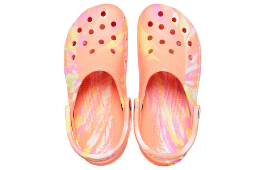 Crocs Classic Clog Marble Beach Sports Unisex Red Multi-Color Sandals “Red” 206867-83F Crocs Classic Clog Marble Beach Sports Unisex Red Multi-Color Sandals “Red” 206867-83F