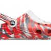 Crocs Classic Clog Marble Beach Sports Unisex Red White Sandals “Red White” 206867-884