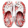 Crocs Classic Clog Marble Beach Sports Unisex Red White Sandals “Red White” 206867-884