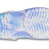 Crocs Classic Clog Marble Beach Sports Unisex White Blue Sandals “White Blue” 206867-1FK