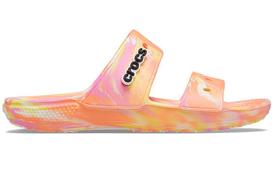 Crocs Classic Clog Marble Beach Unisex Red Multi-Color Slippers “Red” 207701-83F Crocs Classic Clog Marble Beach Unisex Red Multi-Color Slippers “Red” 207701-83F