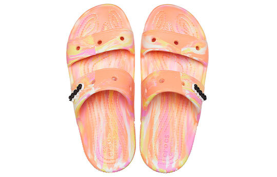 Crocs Classic Clog Marble Beach Unisex Red Multi-Color Slippers “Red” 207701-83F Crocs Classic Clog Marble Beach Unisex Red Multi-Color Slippers “Red” 207701-83F