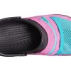 Crocs Classic Clog Pocket Sandals Black Pink 206612-0I8