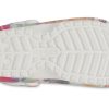 Crocs Classic Clog Tie Dye Shoe Multi-Color Black 206341-0C4