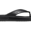 Crocs Classic Cozy Non-Slip Flip-Flops Unisex Black 206119-001