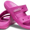 Crocs Classic Cozy Unisex Purple Red Sandals 206761-6SV