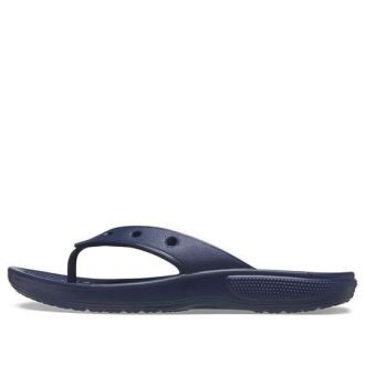 Crocs Classic Crocs Flip Casual Flip-Flops Unisex Navy Blue 207713-410