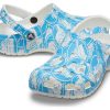 Crocs Classic Duke Print Clogs “Blue White” 210003-4OX