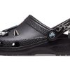 Crocs Classic Feel The Positivity Casual Unisex Black Sandals 207571-001 Crocs Classic Feel The Positivity Casual Unisex Black Sandals 207571-001