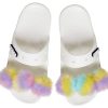 Crocs Classic Fur Sure 2 straps sandals “White” 207405-100